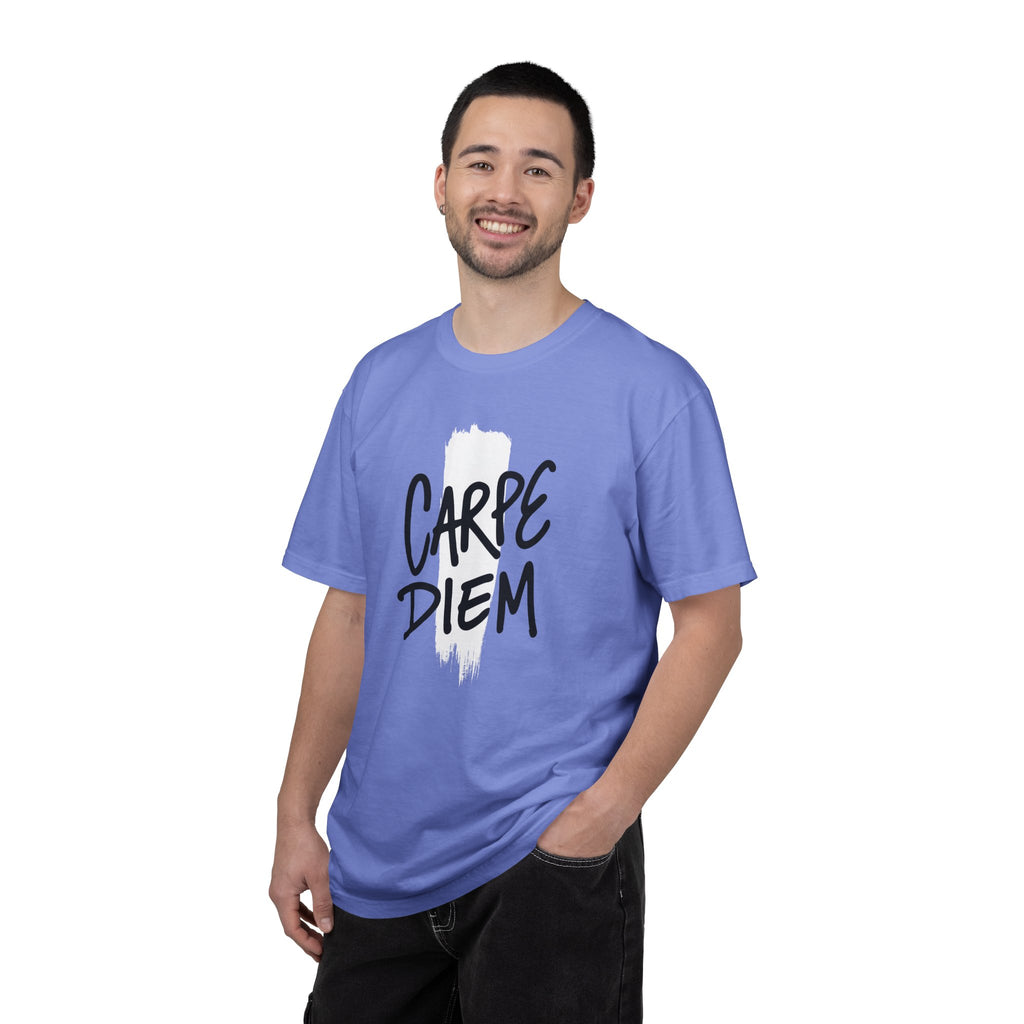 Carpe Diem Brushstroke T-shirt | Inspirational Quote Tee