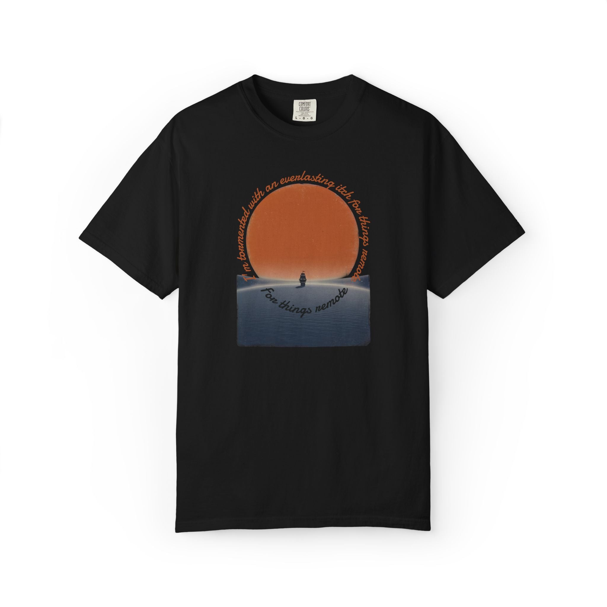 For things remote T-Shirt | Sunset Reflection Graphic Tee