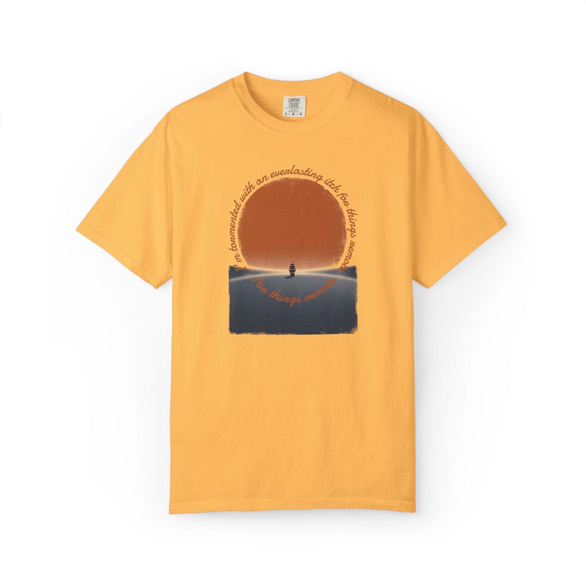 For things remote T-Shirt | Sunset Reflection Graphic Tee