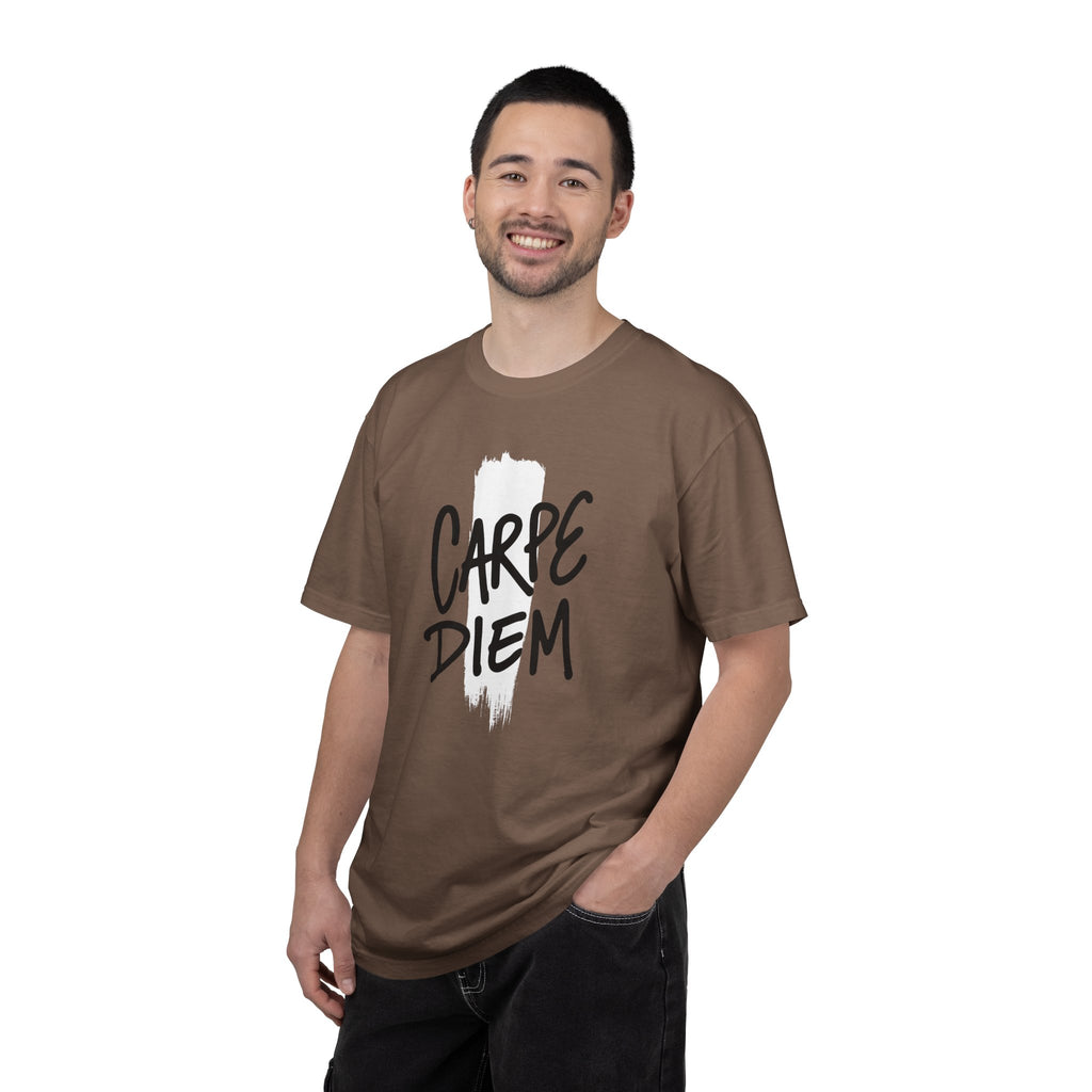Carpe Diem Brushstroke T-shirt | Inspirational Quote Tee