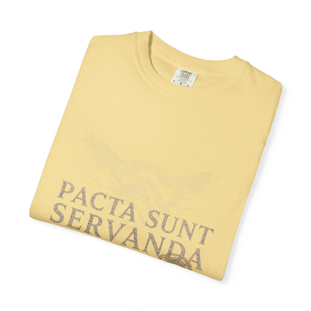Pacta Sunt Servanda T-shirt | Latin Phrase, Eagle & Seal Design