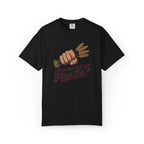 All we had to do was Farm this? T-shirt | Wheat Fist Illustration