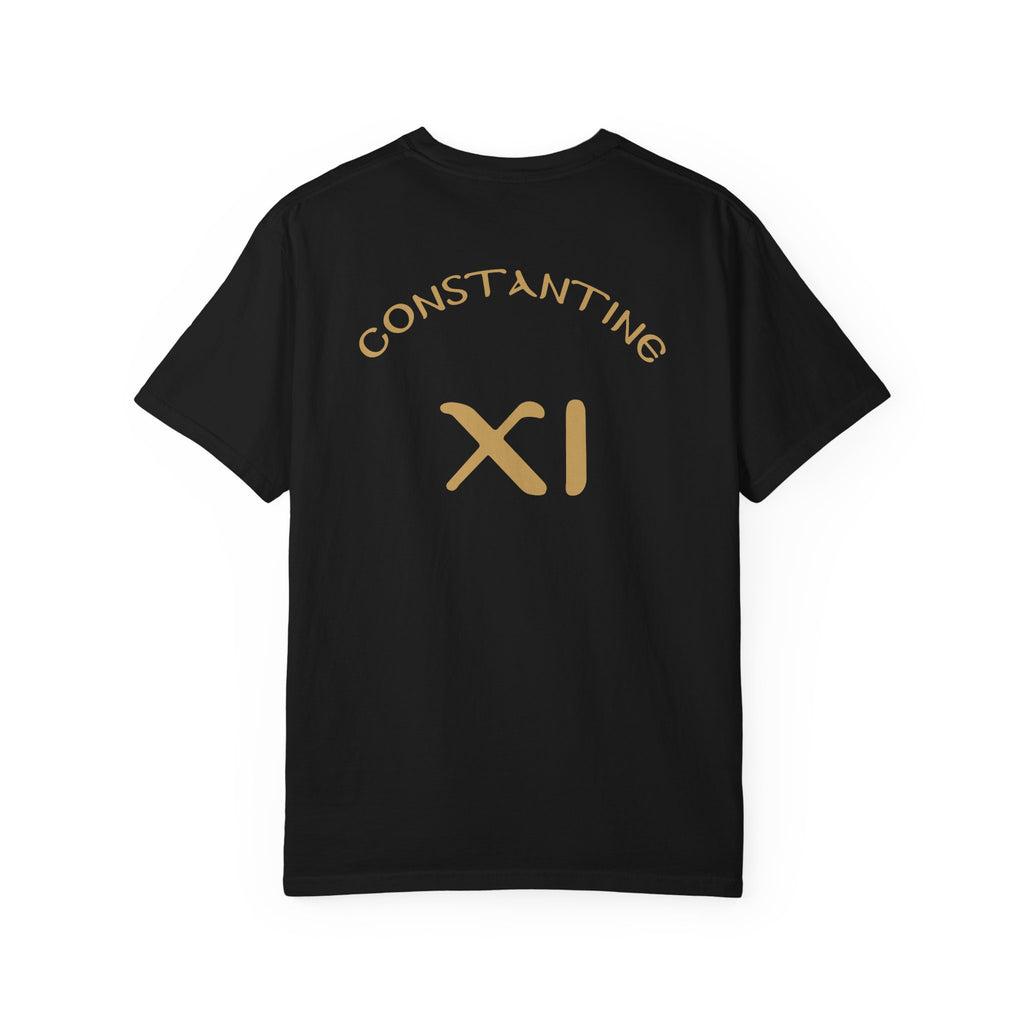 Constantine XI T‑Shirt | Byzantine Chi‑Rho Icon Tee, athletic aesthetics