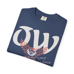 Every saint has a past and every sinner has a future T-Shirt | "OW" Logo with Inspirational Quote