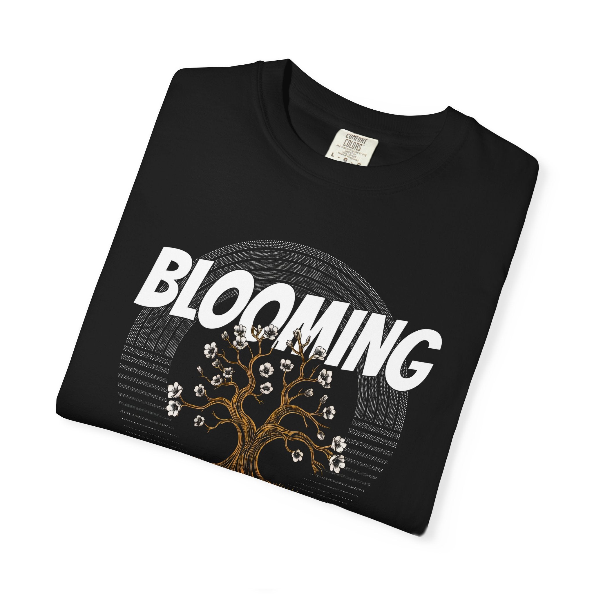 Blooming Tree on Your Own Schedule T-shirt | Floral Growth Tee