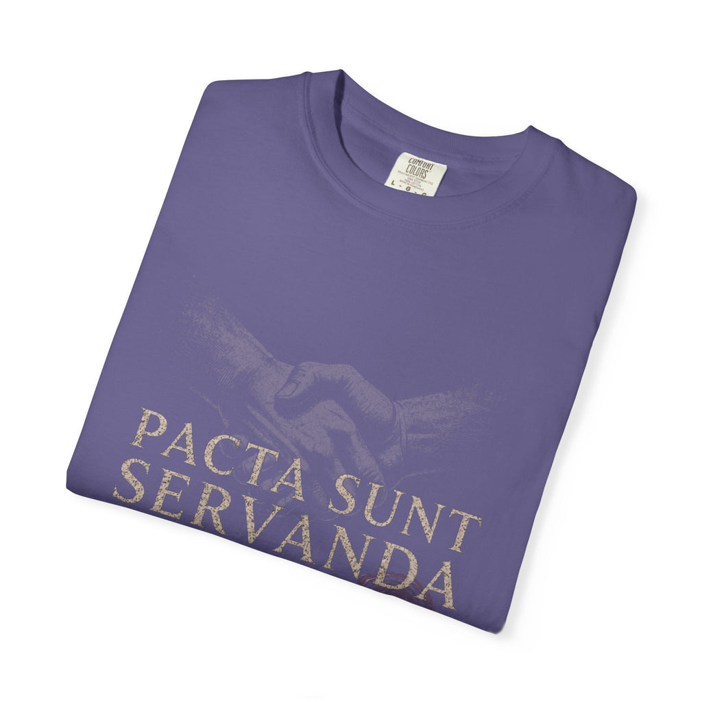 Pacta Sunt Servanda T-shirt | Latin Phrase, Eagle & Seal Design