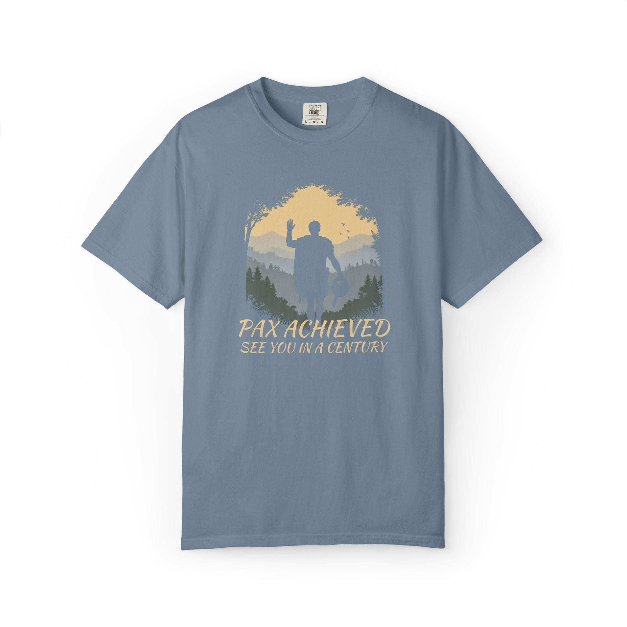 Pax Achieved T-Shirt | Soldier Silhouette | Outdoor Design