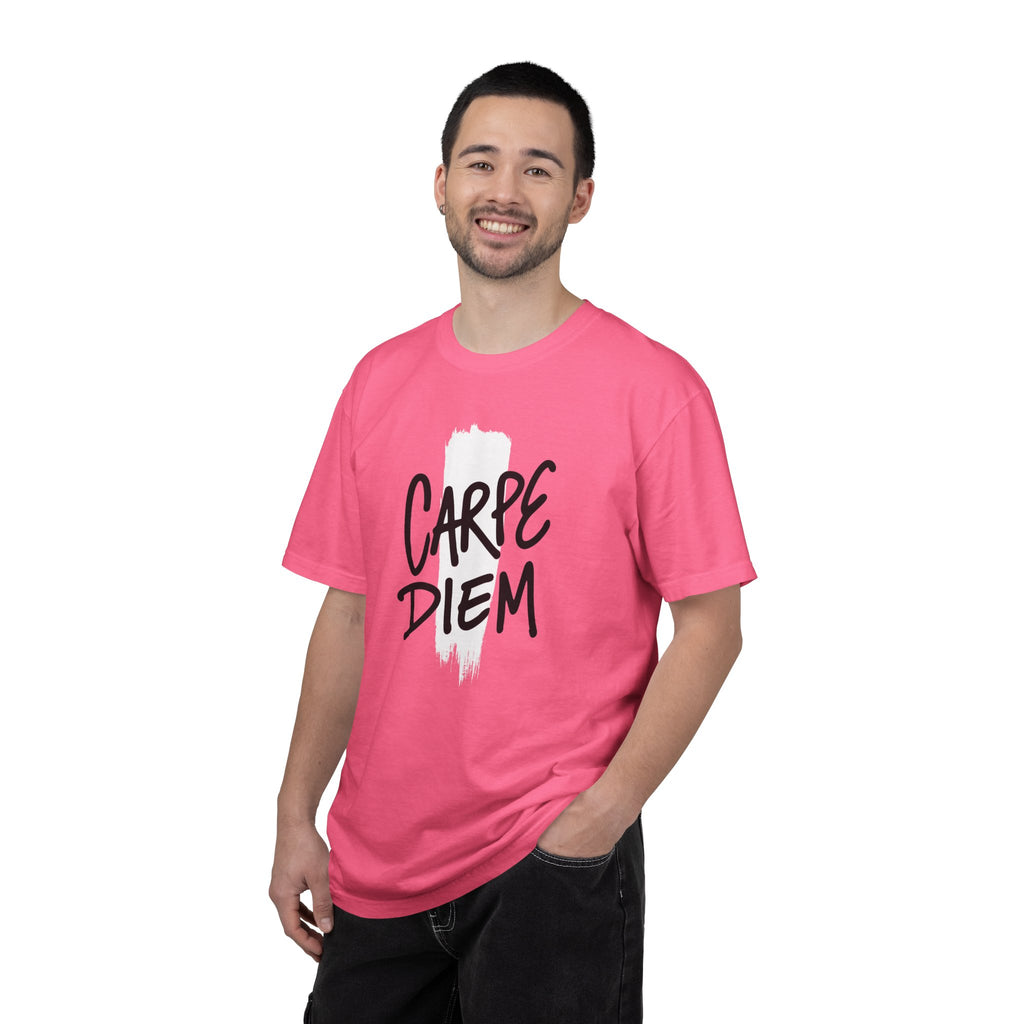 Carpe Diem Brushstroke T-shirt | Inspirational Quote Tee