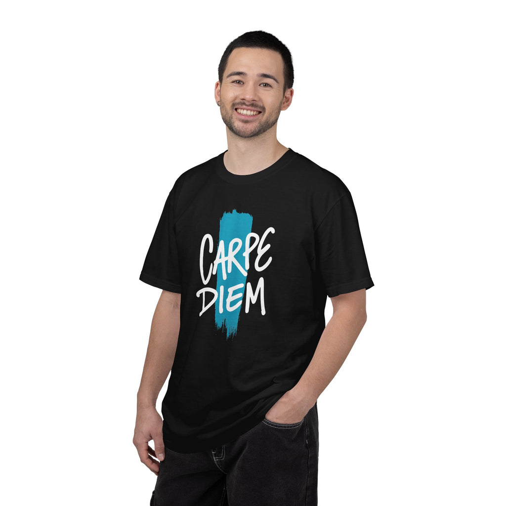 Carpe Diem Brushstroke T-shirt | Inspirational Quote Tee