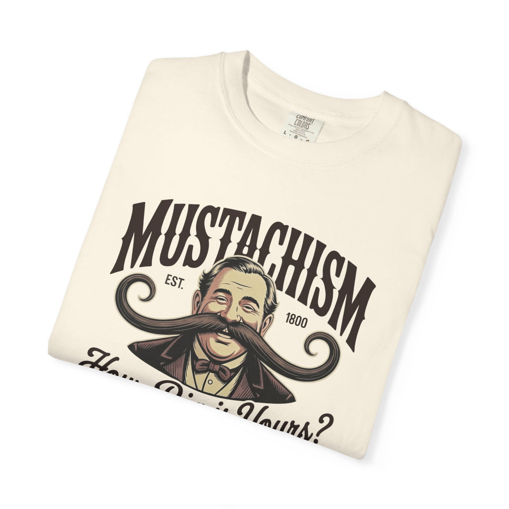 Mustachism Mustache Graphic T-Shirt | How Big Is Yours?