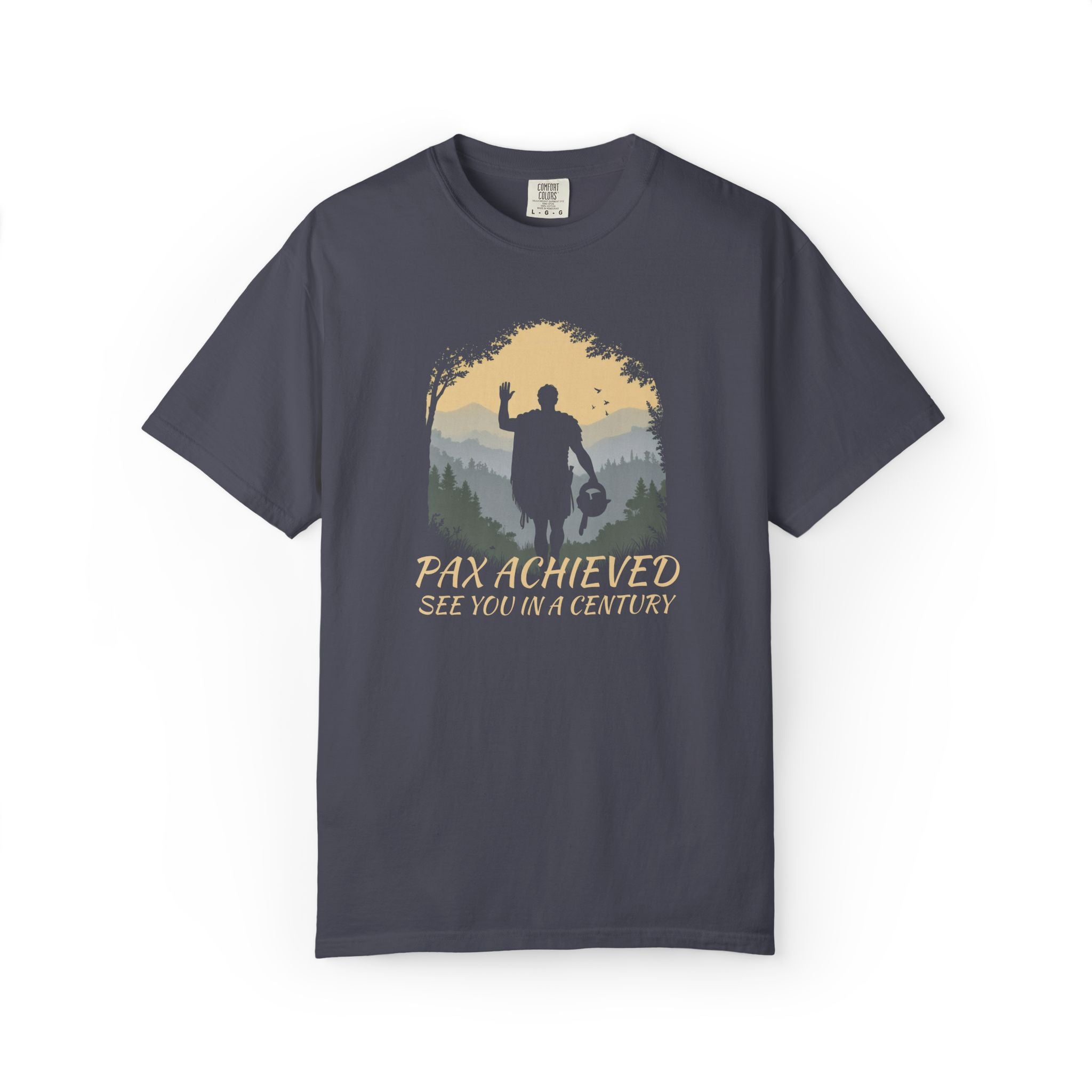 Pax Achieved T-Shirt | Soldier Silhouette | Outdoor Design