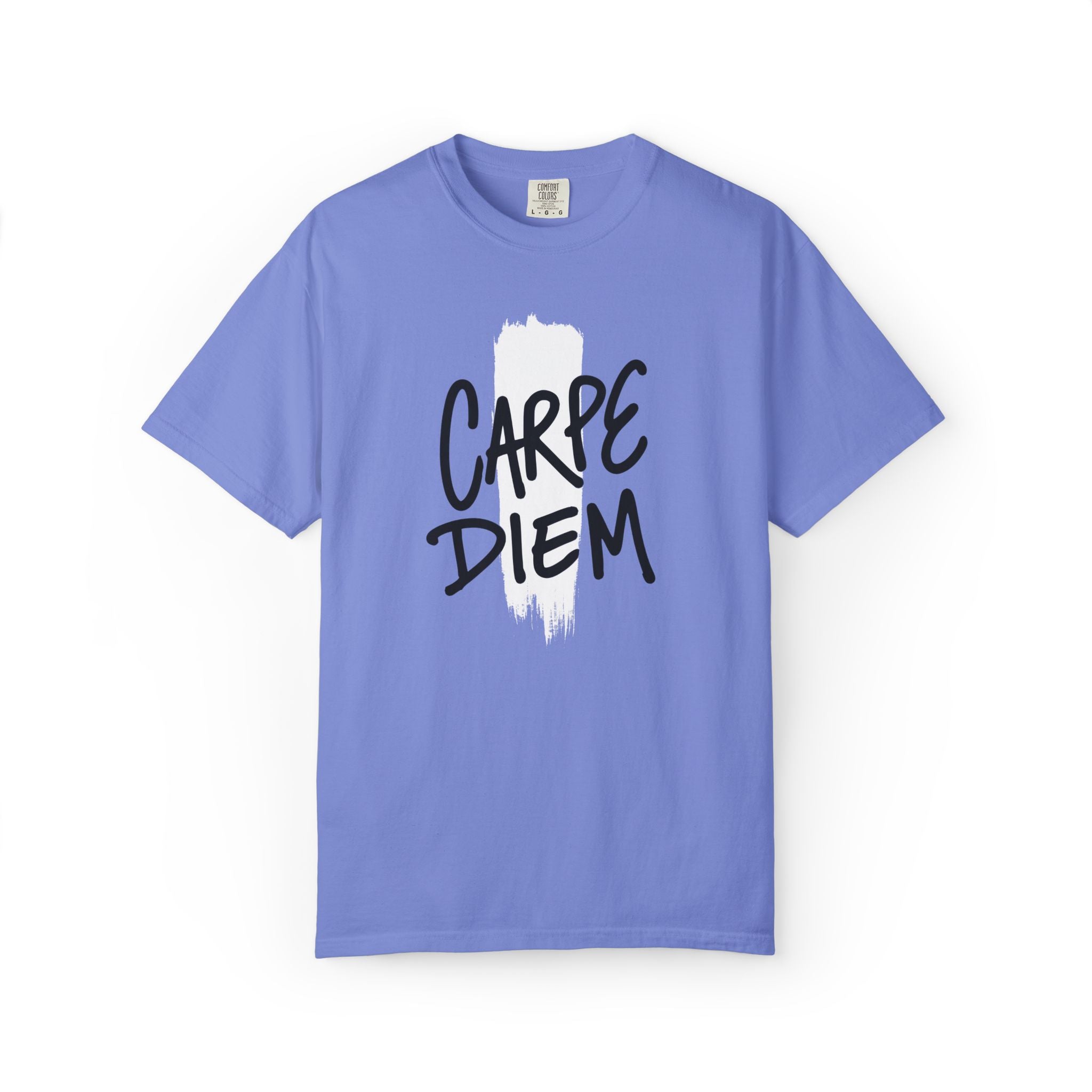 Carpe Diem Brushstroke T-shirt | Inspirational Quote Tee