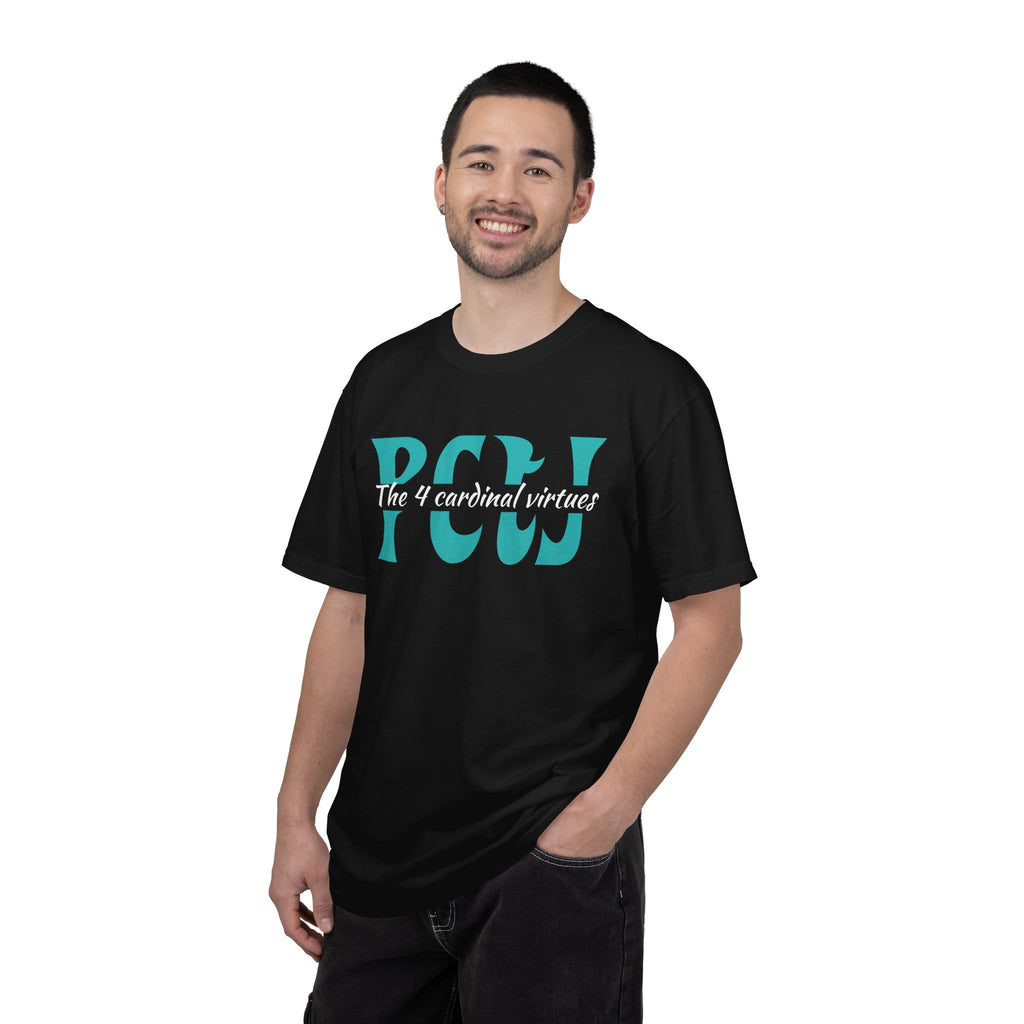 The 4 Cardinal Virtues T-shirt | Prudence Courage Temperance Justice