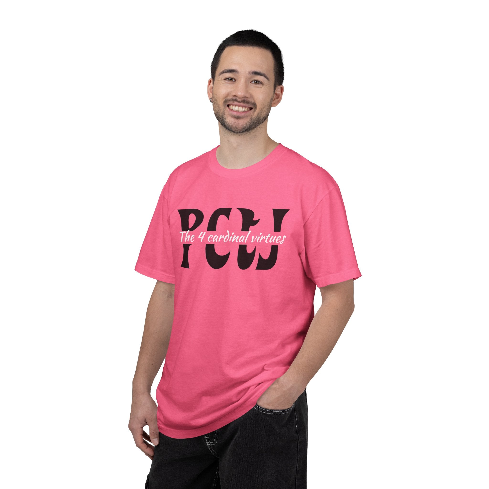 The 4 Cardinal Virtues T-shirt | Prudence Courage Temperance Justice