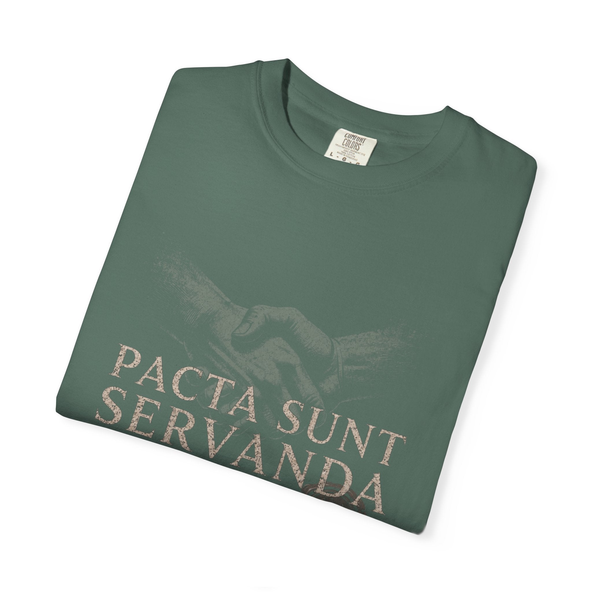 Pacta Sunt Servanda T-shirt | Latin Phrase, Eagle & Seal Design