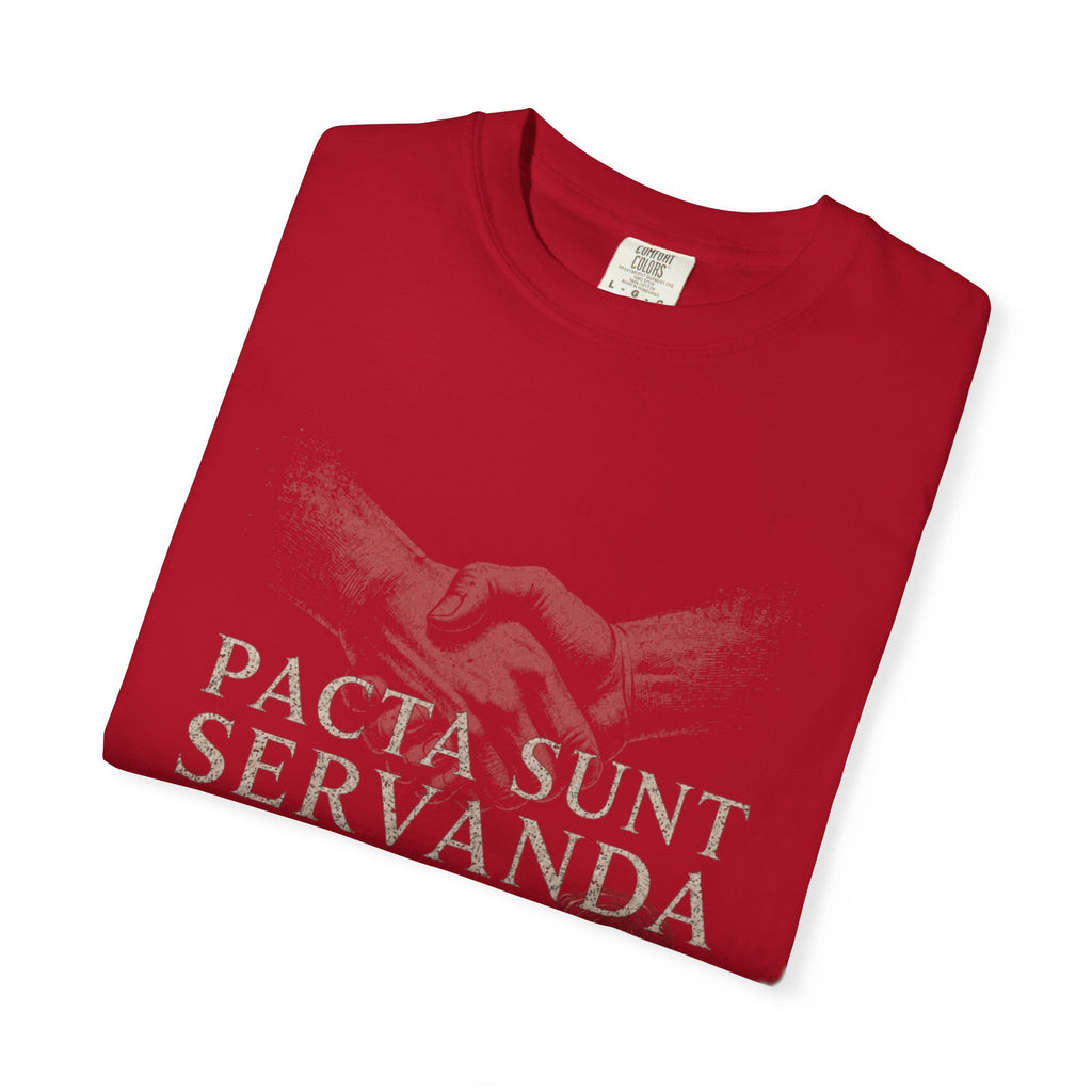 Pacta Sunt Servanda T-shirt | Latin Phrase, Eagle & Seal Design