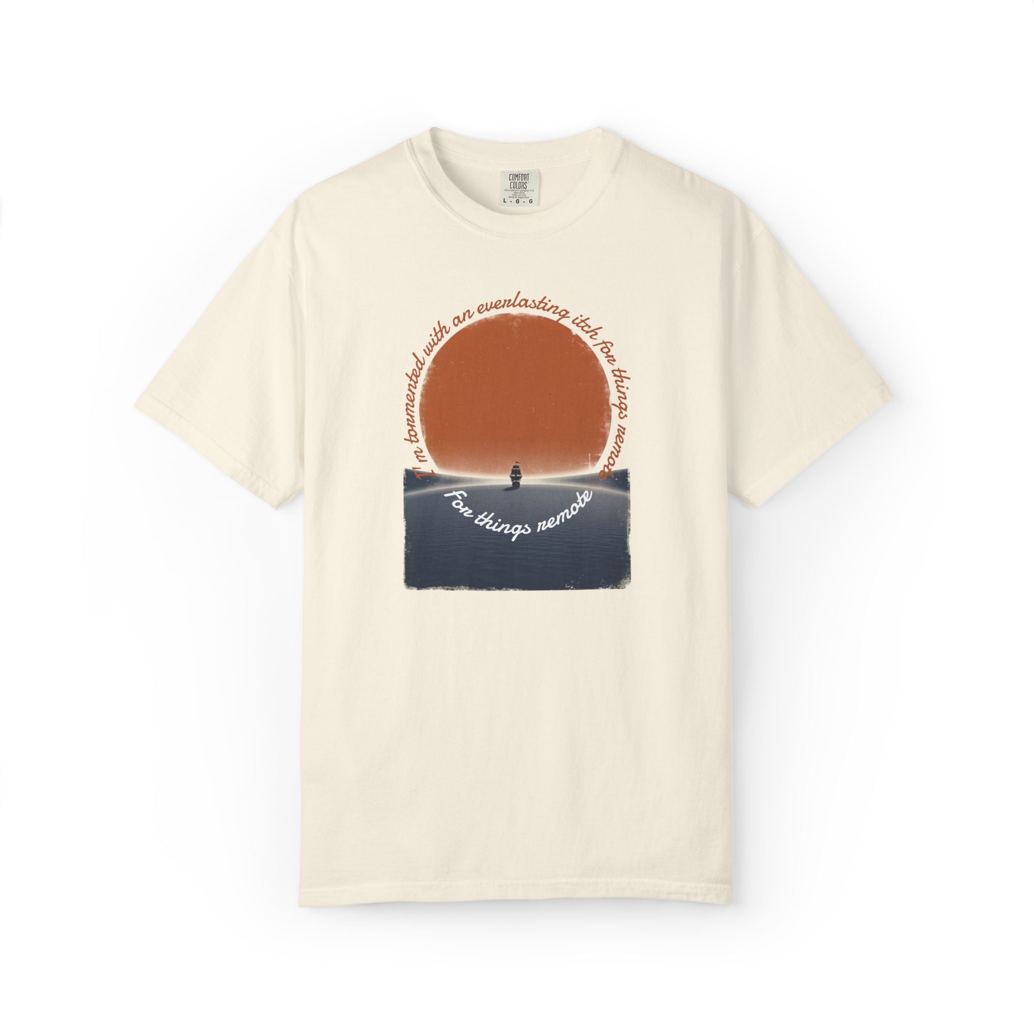 For things remote T-Shirt | Sunset Reflection Graphic Tee