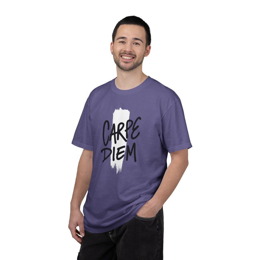 Carpe Diem Brushstroke T-shirt | Inspirational Quote Tee