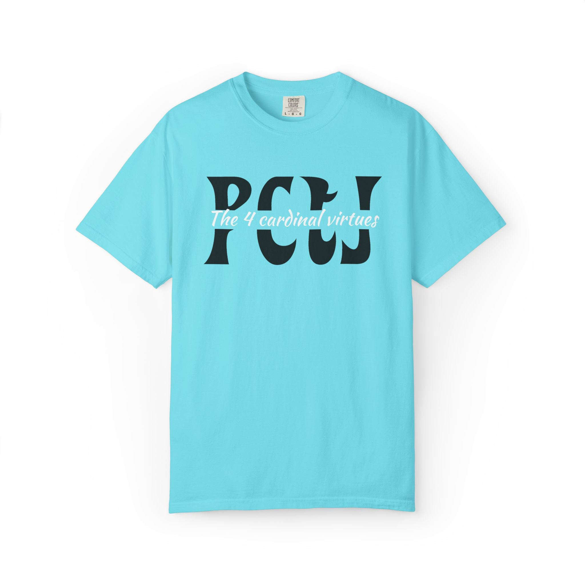The 4 Cardinal Virtues T-shirt | Prudence Courage Temperance Justice