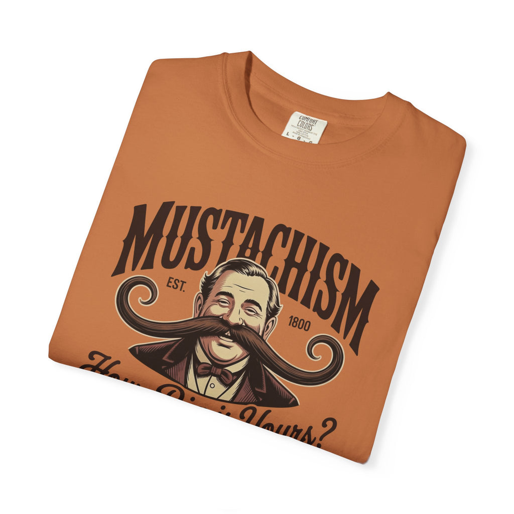 Mustachism Mustache Graphic T-Shirt | How Big Is Yours?