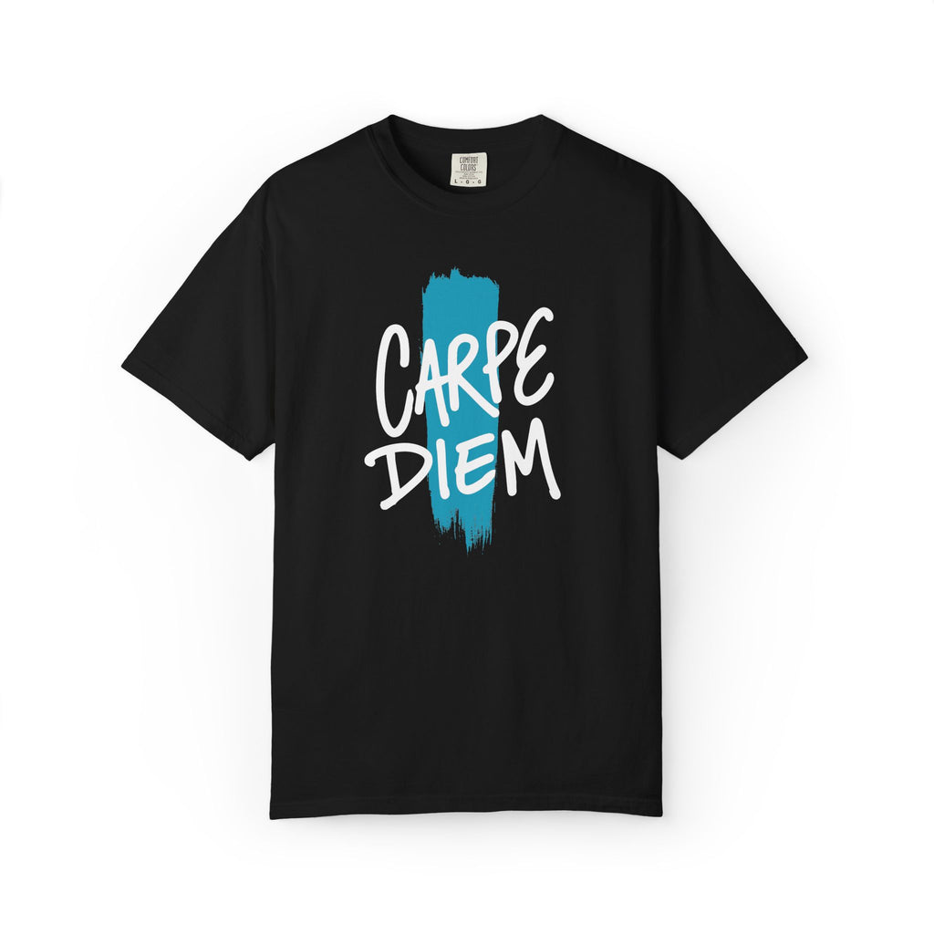 Carpe Diem Brushstroke T-shirt | Inspirational Quote Tee
