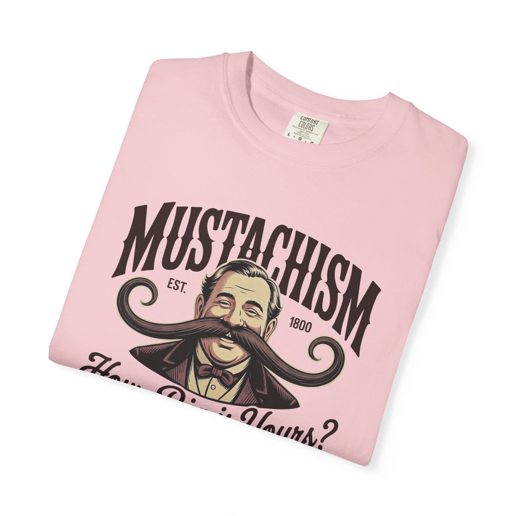 Mustachism Mustache Graphic T-Shirt | How Big Is Yours?