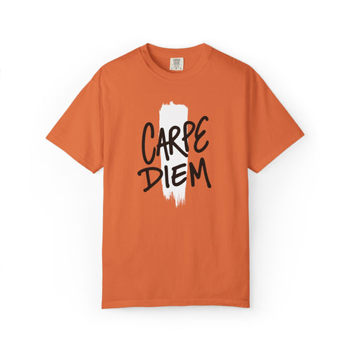 Carpe Diem Brushstroke T-shirt | Inspirational Quote Tee