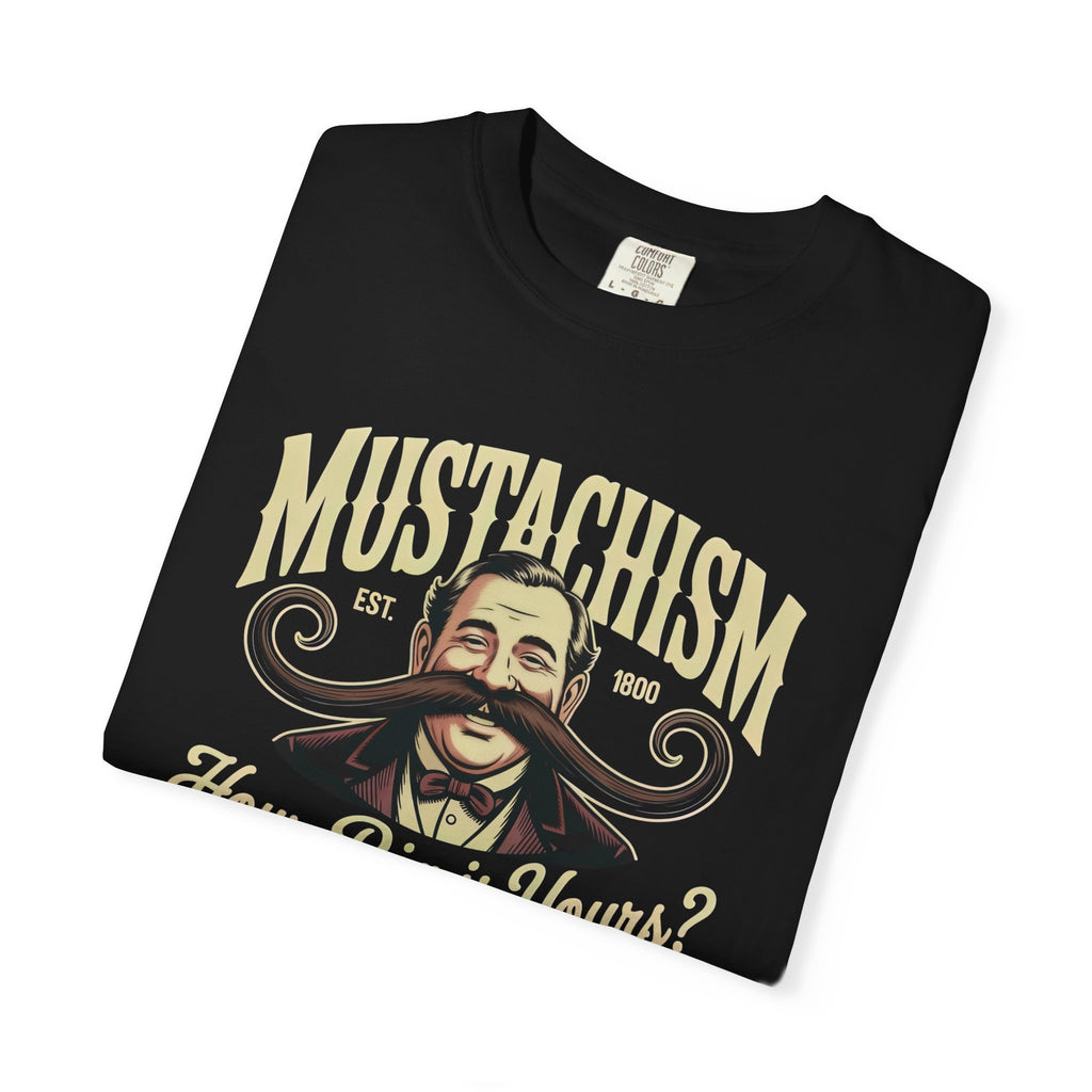 Mustachism Mustache Graphic T-Shirt | How Big Is Yours?