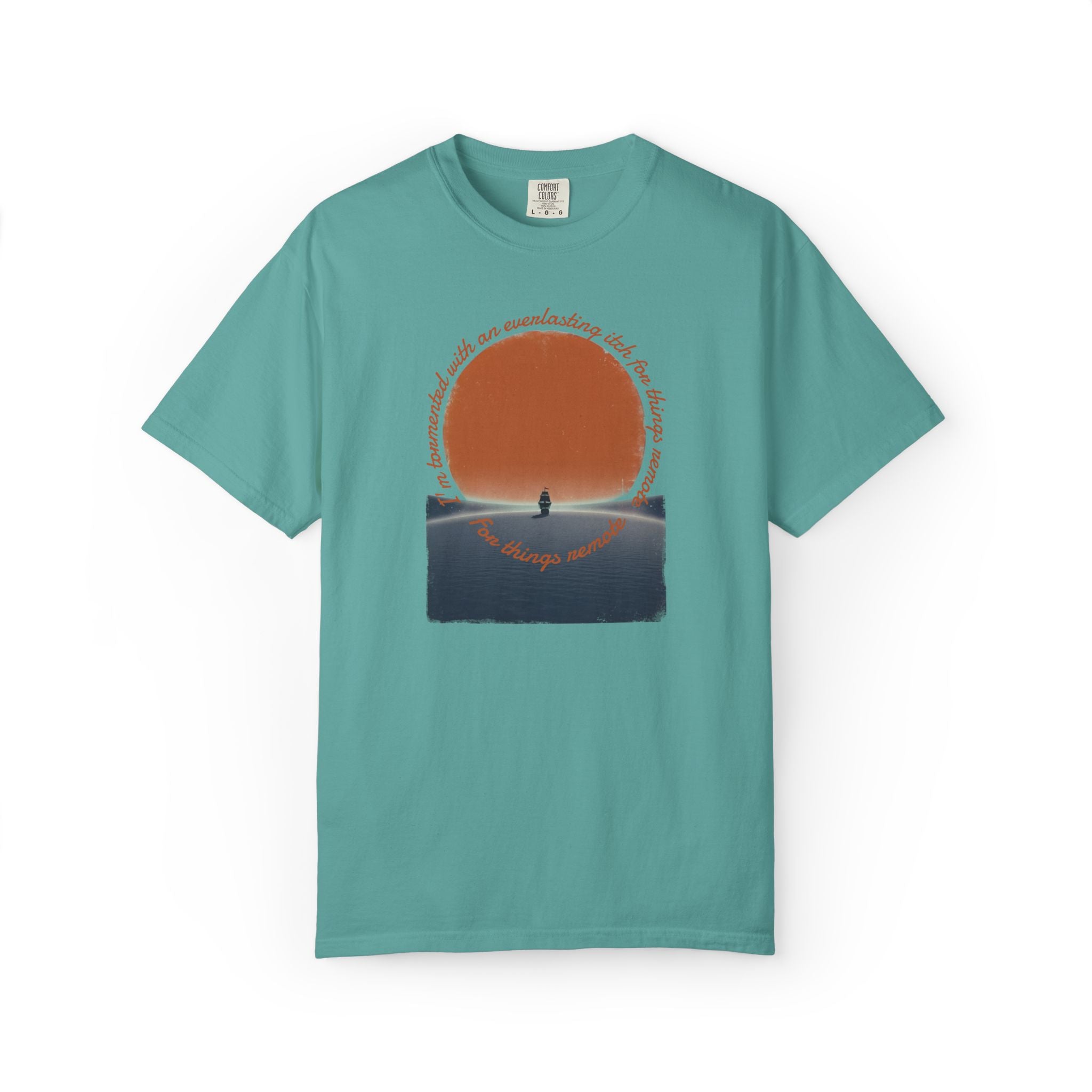 For things remote T-Shirt | Sunset Reflection Graphic Tee