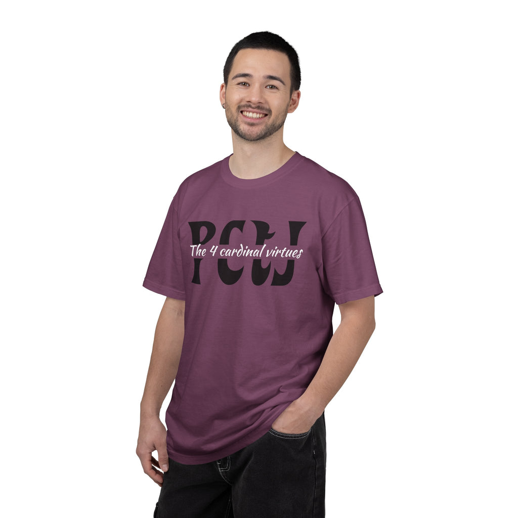 The 4 Cardinal Virtues T-shirt | Prudence Courage Temperance Justice