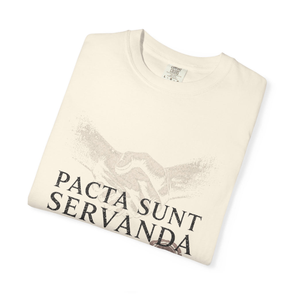 Pacta Sunt Servanda T-shirt | Latin Phrase, Eagle & Seal Design