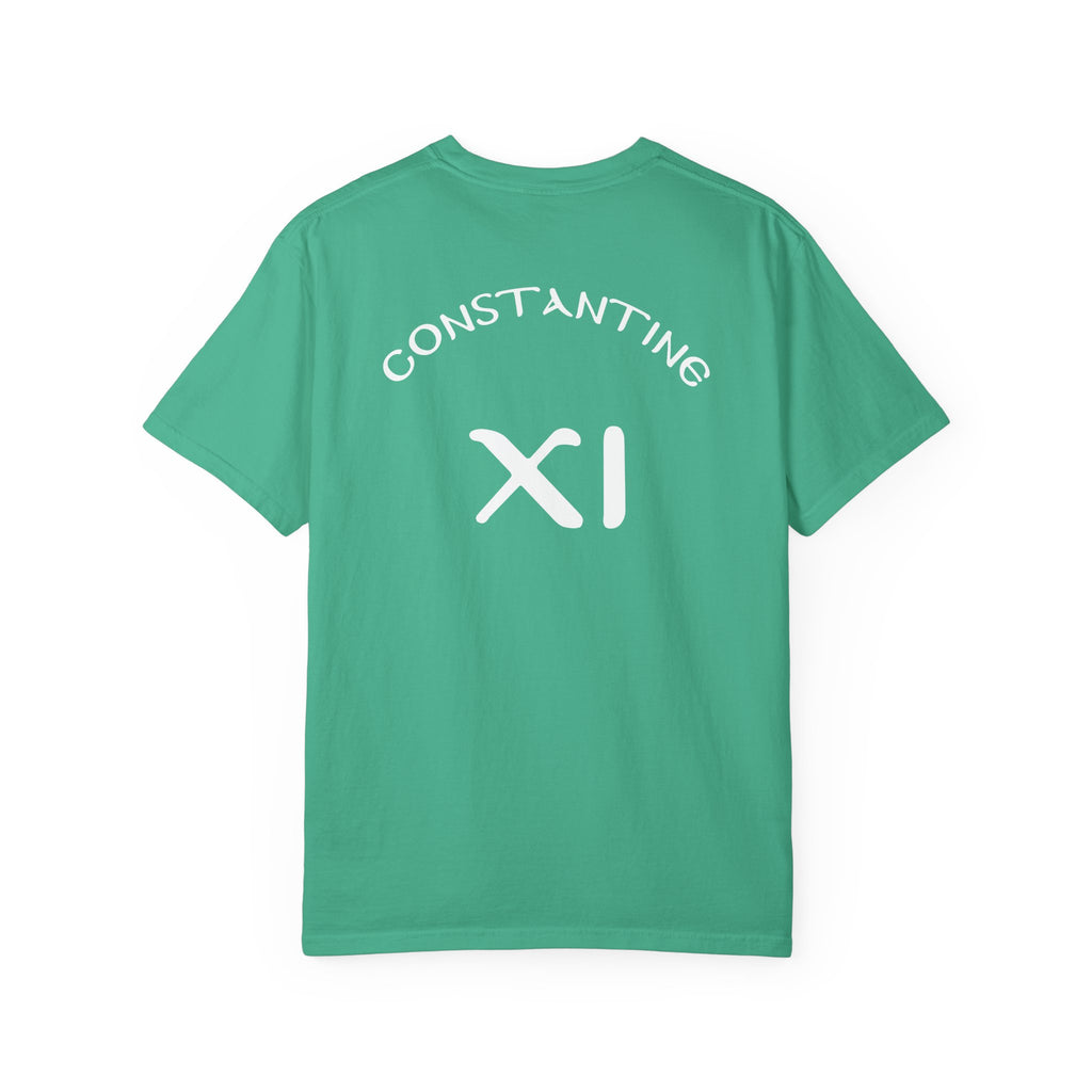 Constantine XI T‑Shirt | Byzantine Chi‑Rho Icon Tee, athletic aesthetics