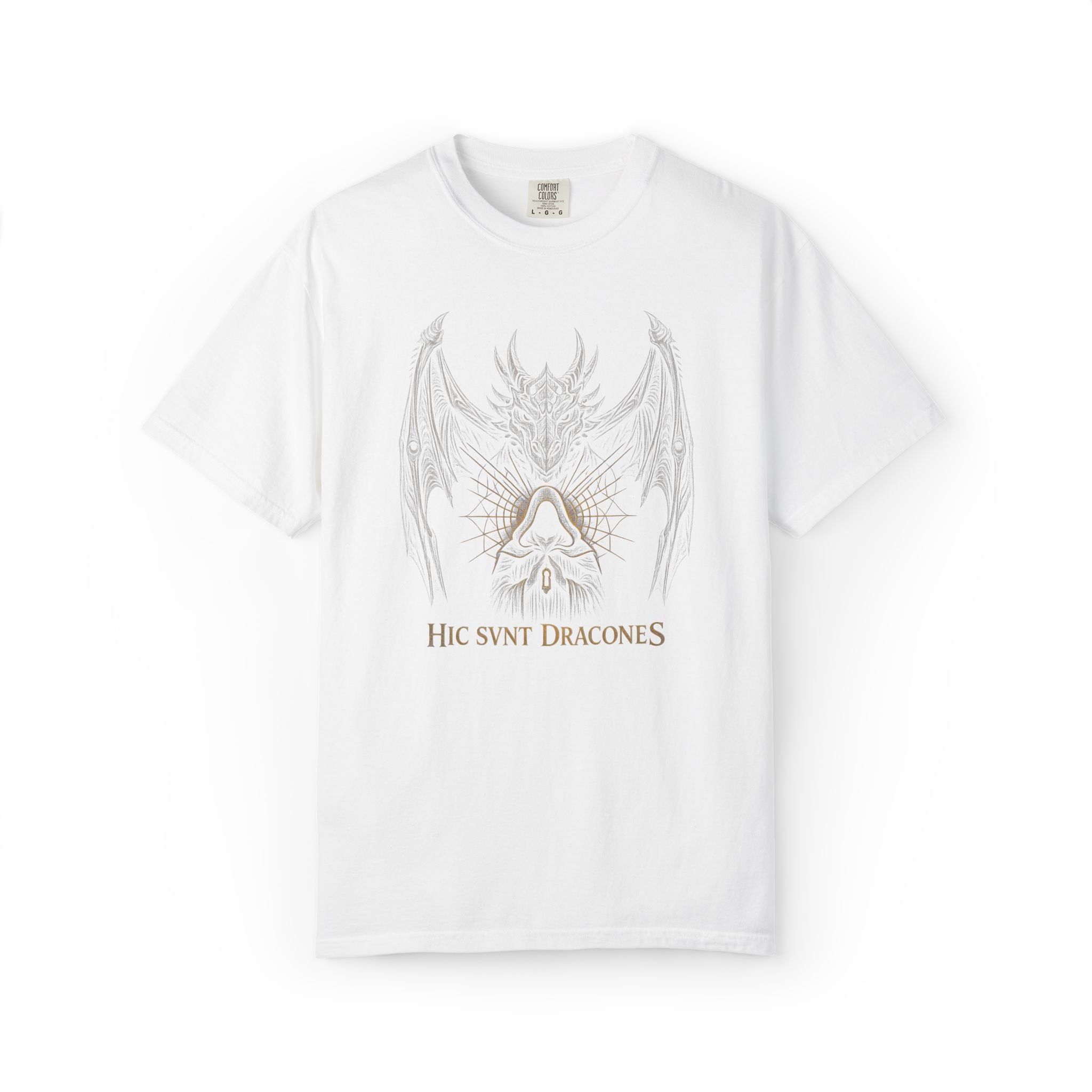 HIC SVNT DRACONES T-shirt | Hic Sunt Dracones Gothic Tee