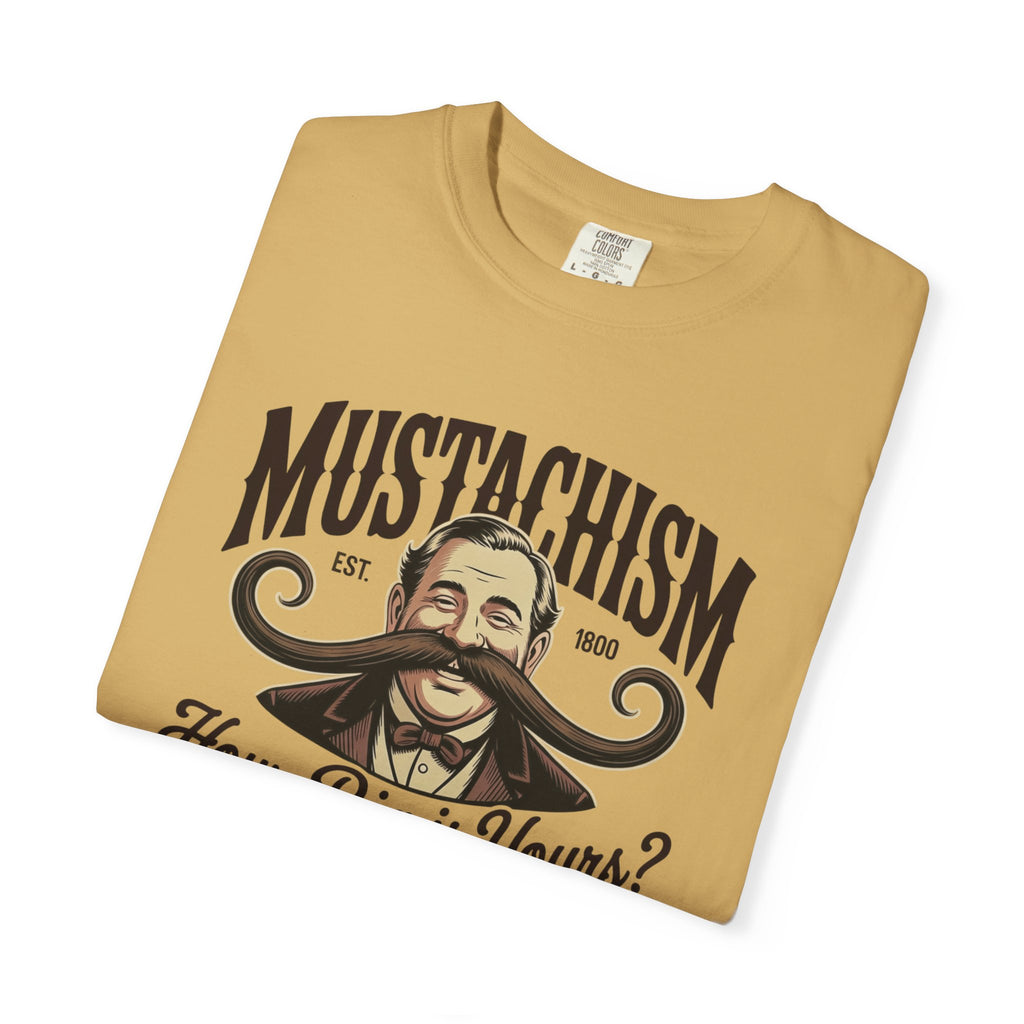 Mustachism Mustache Graphic T-Shirt | How Big Is Yours?