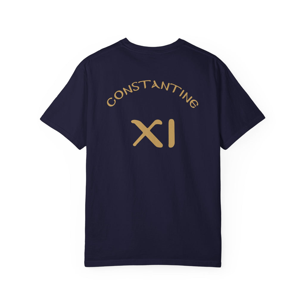 Constantine XI T‑Shirt | Byzantine Chi‑Rho Icon Tee, athletic aesthetics