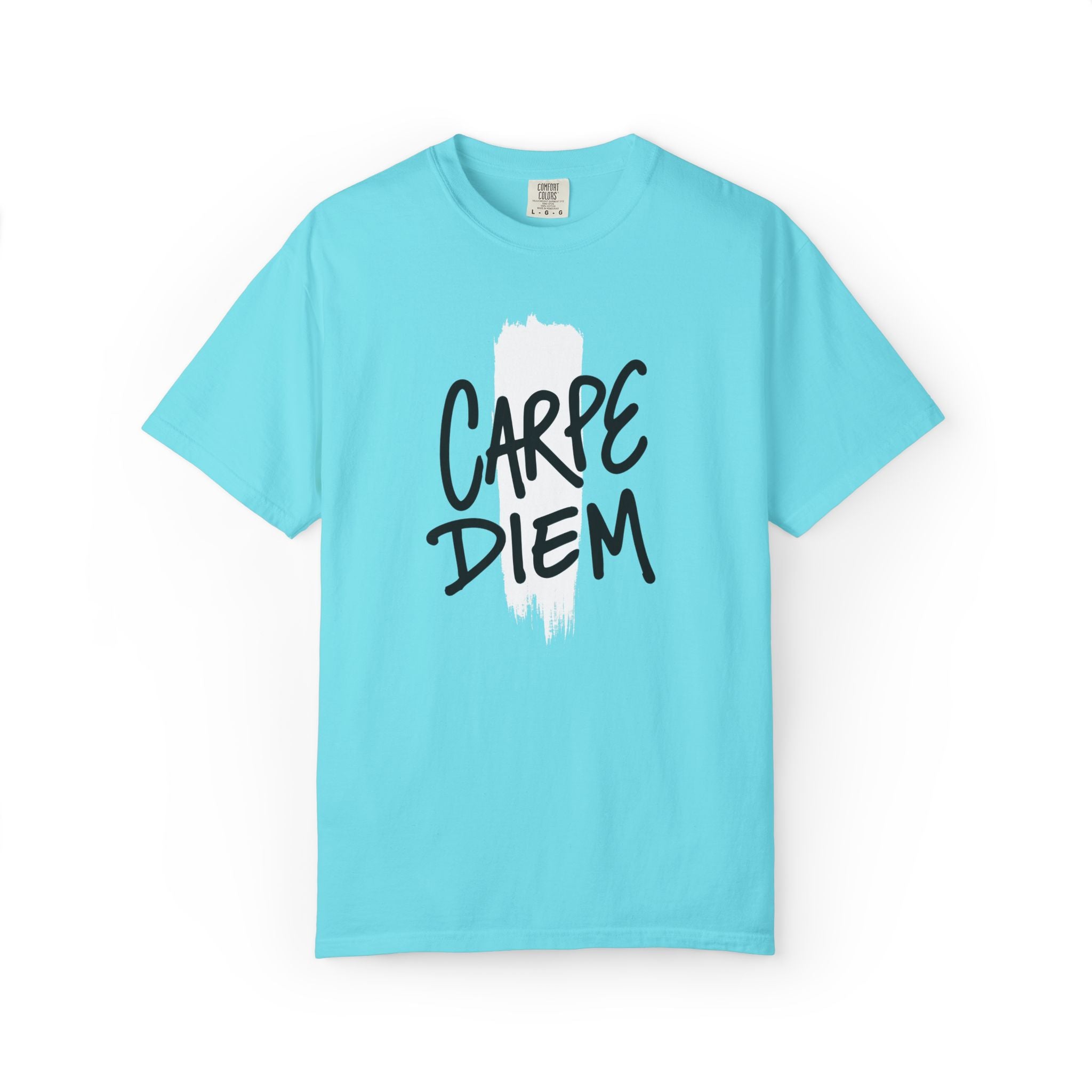 Carpe Diem Brushstroke T-shirt | Inspirational Quote Tee