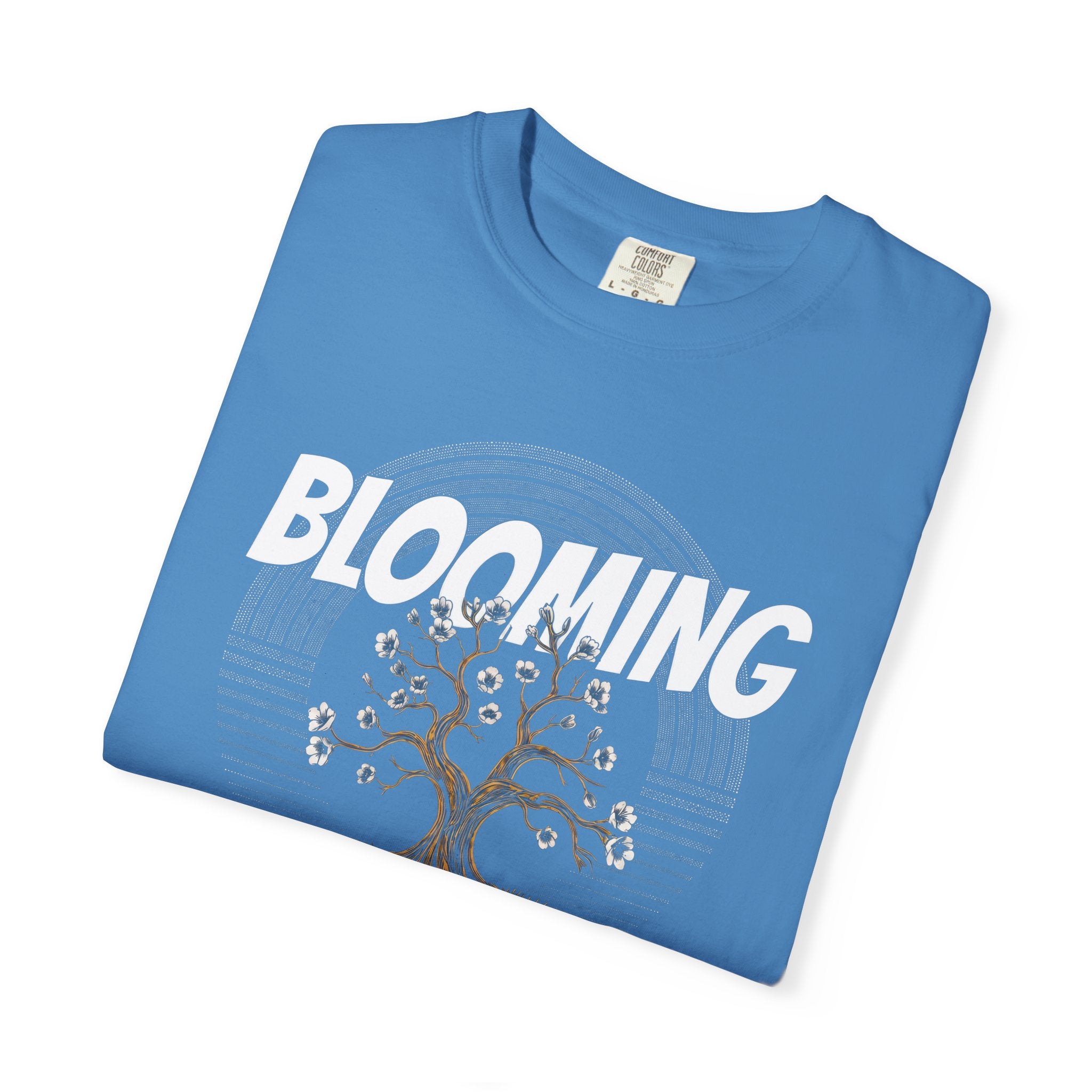 Blooming Tree on Your Own Schedule T-shirt | Floral Growth Tee