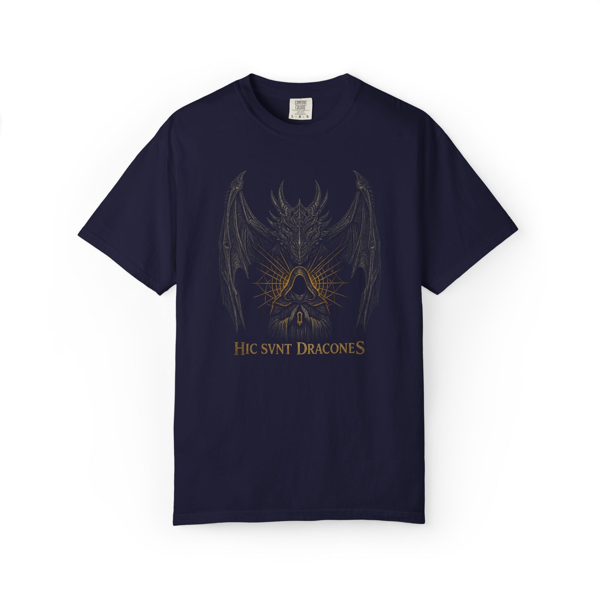 HIC SVNT DRACONES T-shirt | Hic Sunt Dracones Gothic Tee