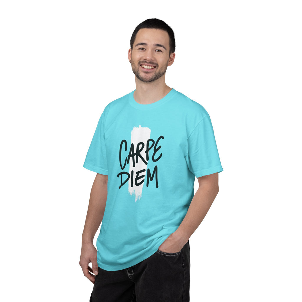 Carpe Diem Brushstroke T-shirt | Inspirational Quote Tee