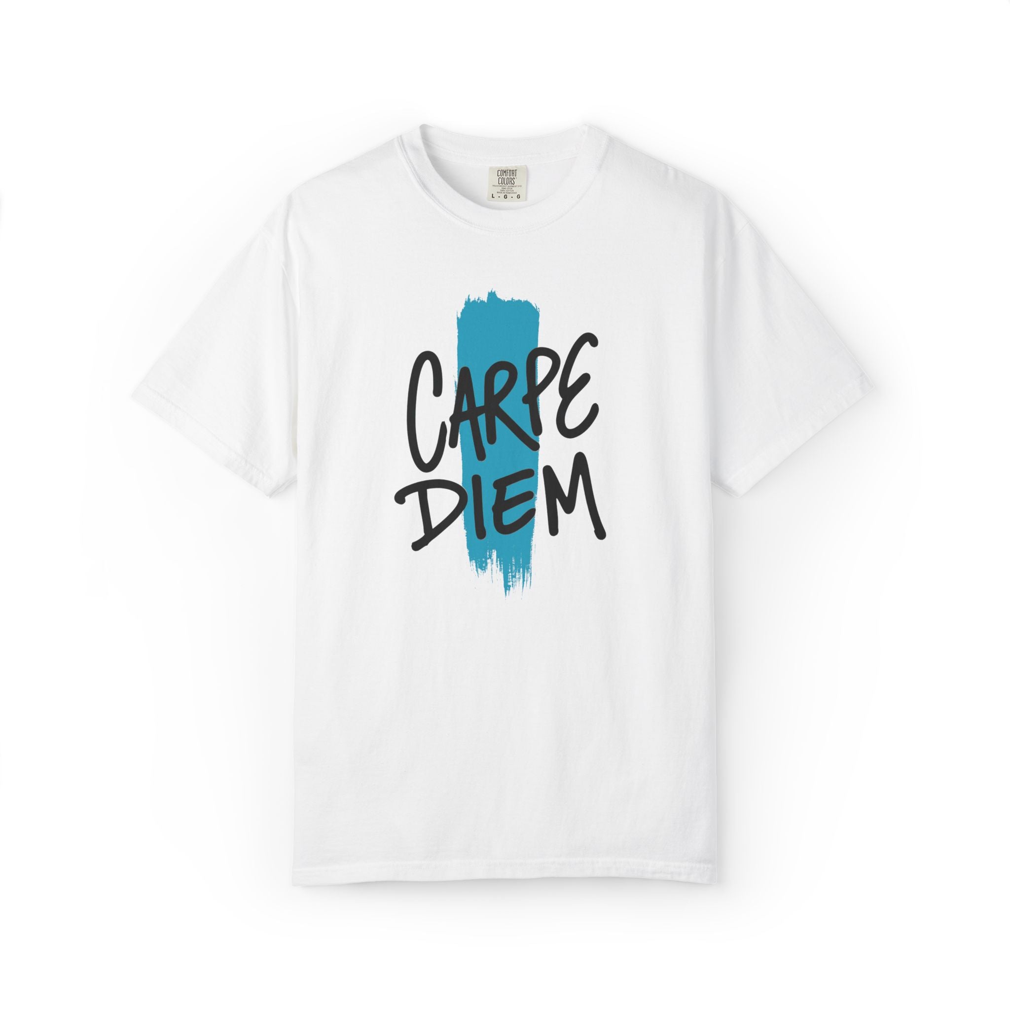 Carpe Diem Brushstroke T-shirt | Inspirational Quote Tee