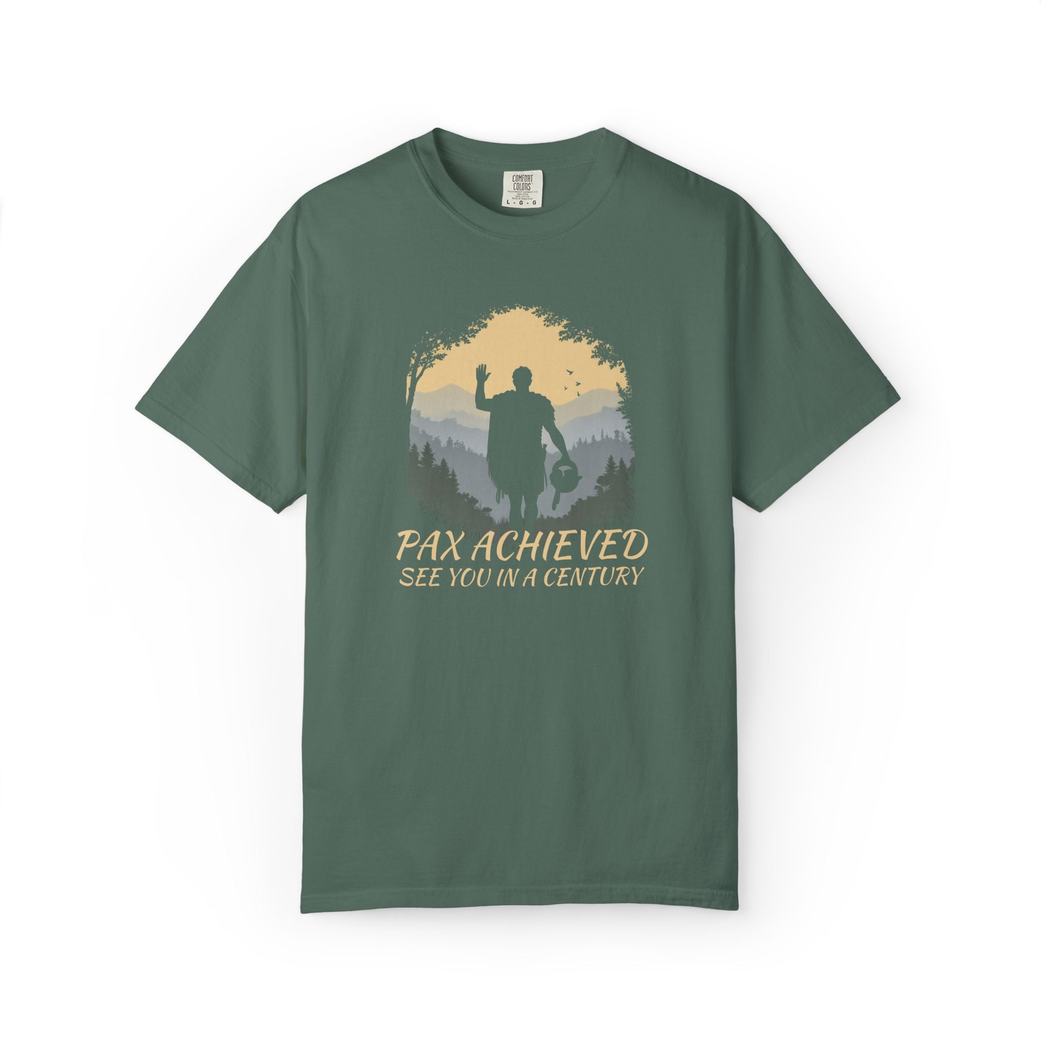 Pax Achieved T-Shirt | Soldier Silhouette | Outdoor Design