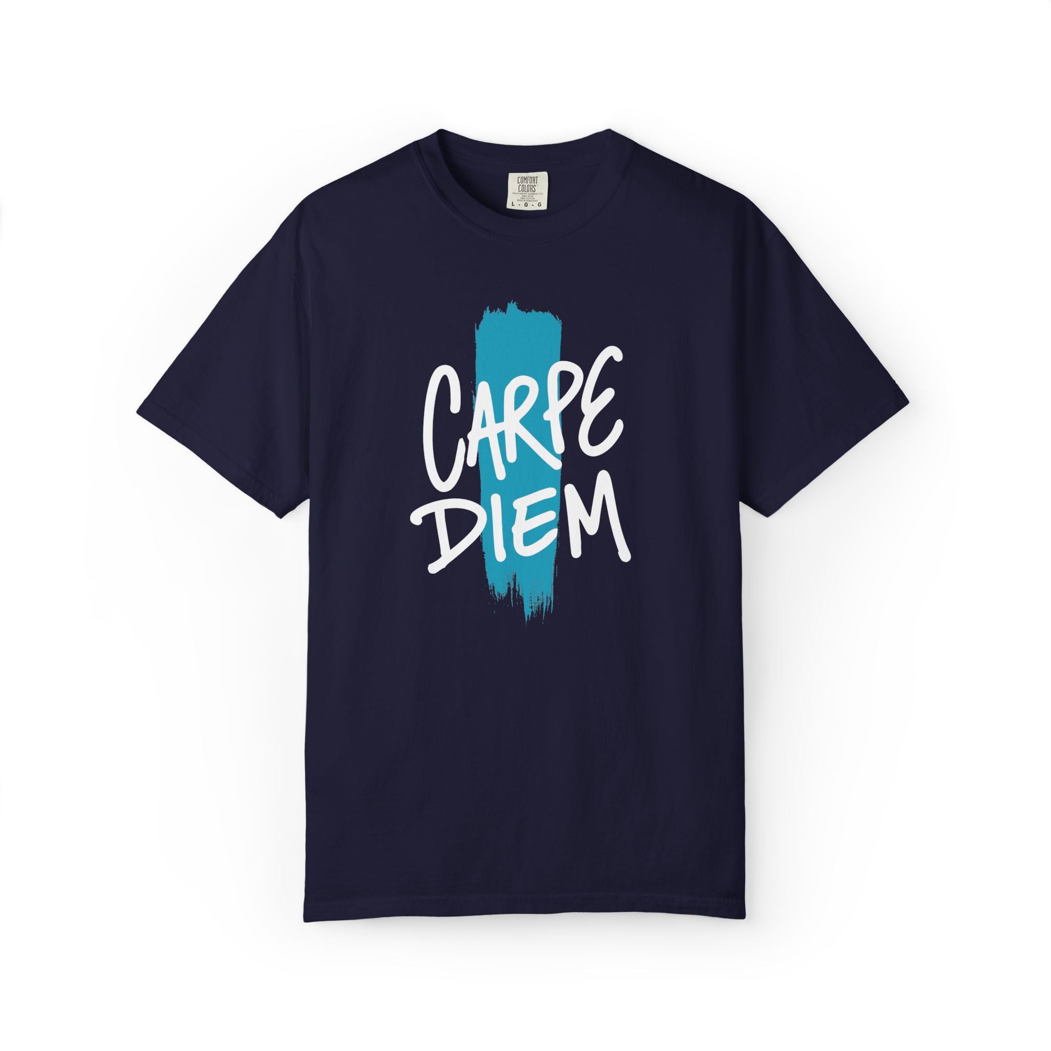 Carpe Diem Brushstroke T-shirt | Inspirational Quote Tee