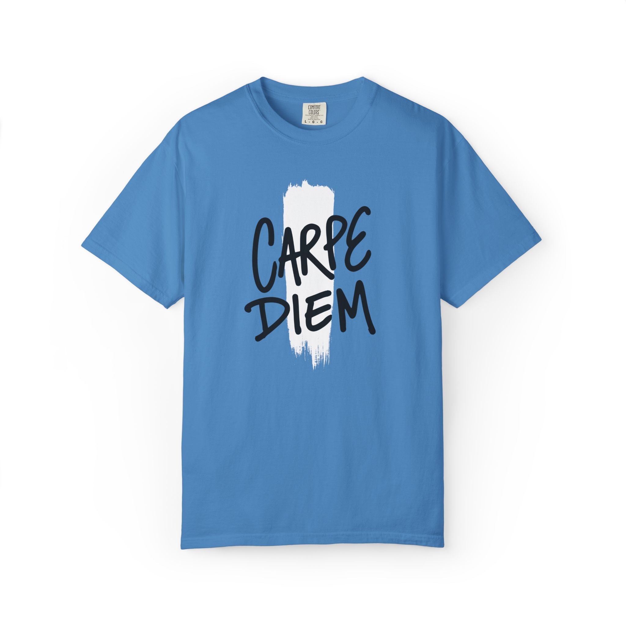 Carpe Diem Brushstroke T-shirt | Inspirational Quote Tee