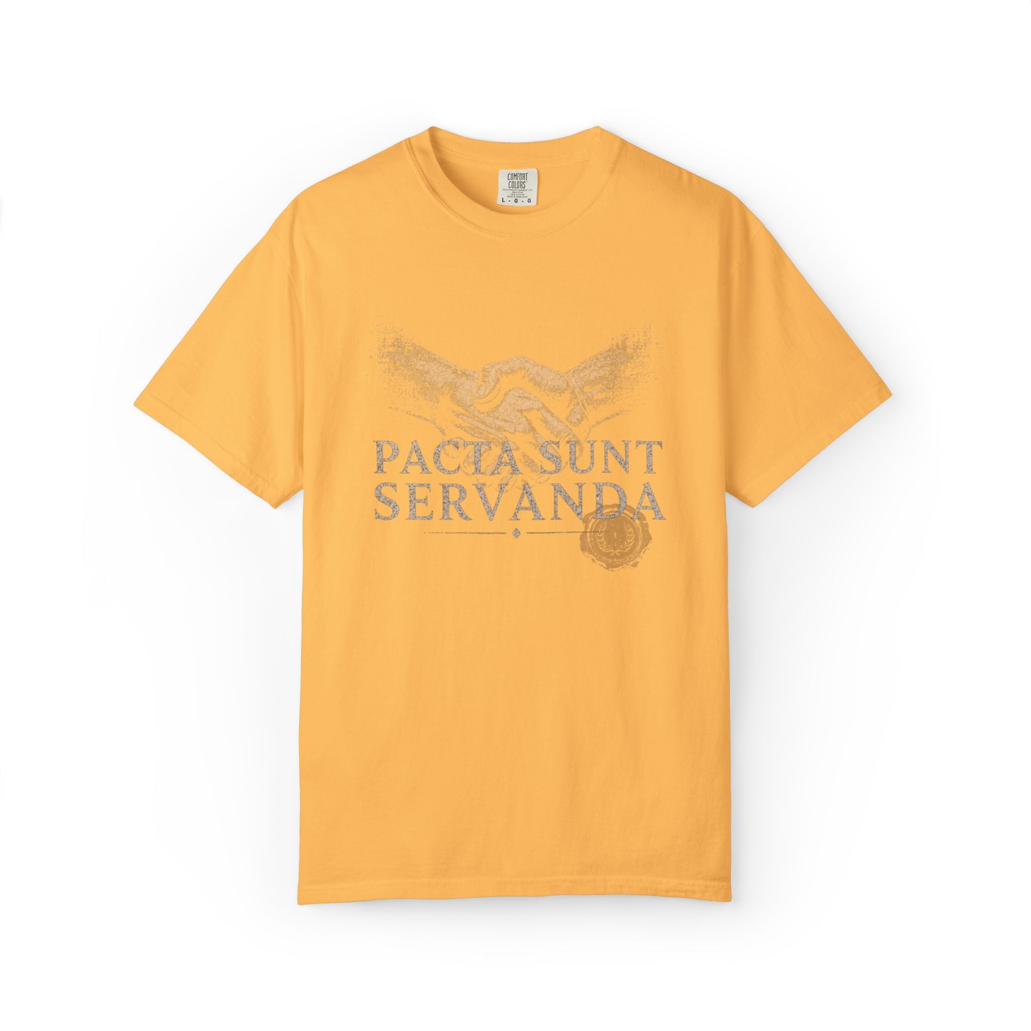 Pacta Sunt Servanda T-shirt | Latin Phrase, Eagle & Seal Design