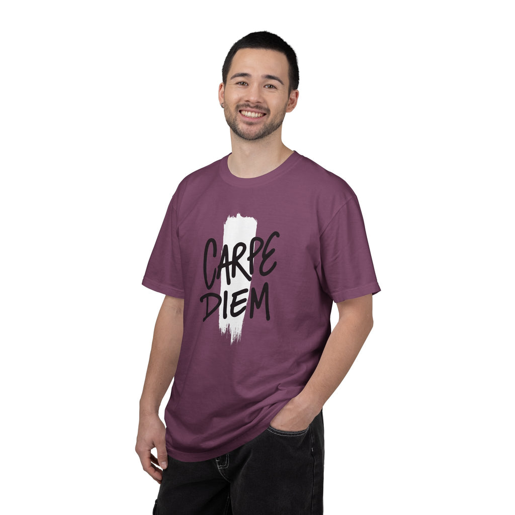Carpe Diem Brushstroke T-shirt | Inspirational Quote Tee