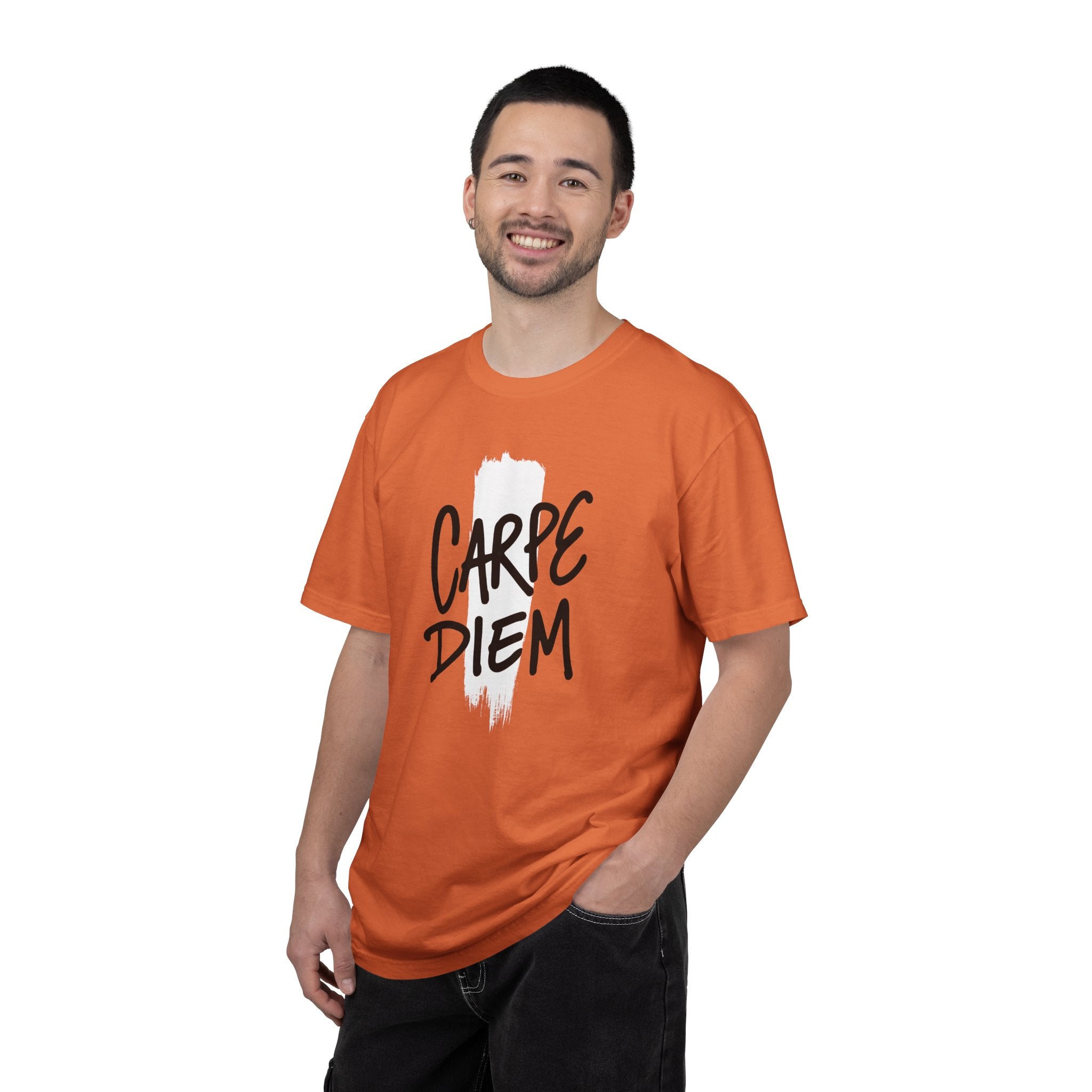 Carpe Diem Brushstroke T-shirt | Inspirational Quote Tee