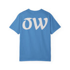 Every saint has a past and every sinner has a future T-Shirt | "OW" Logo with Inspirational Quote