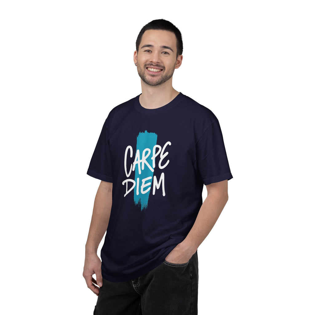 Carpe Diem Brushstroke T-shirt | Inspirational Quote Tee