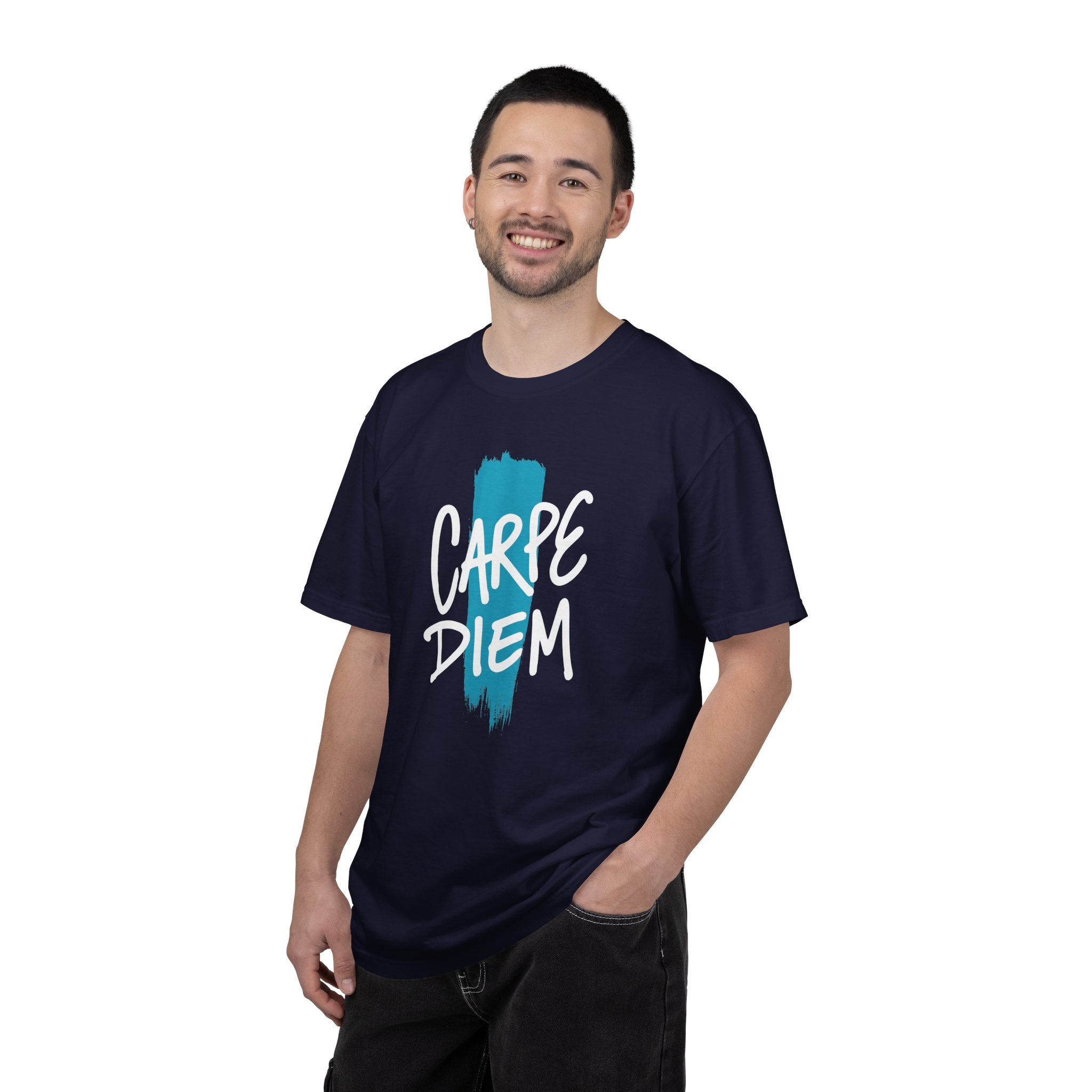 Carpe Diem Brushstroke T-shirt | Inspirational Quote Tee