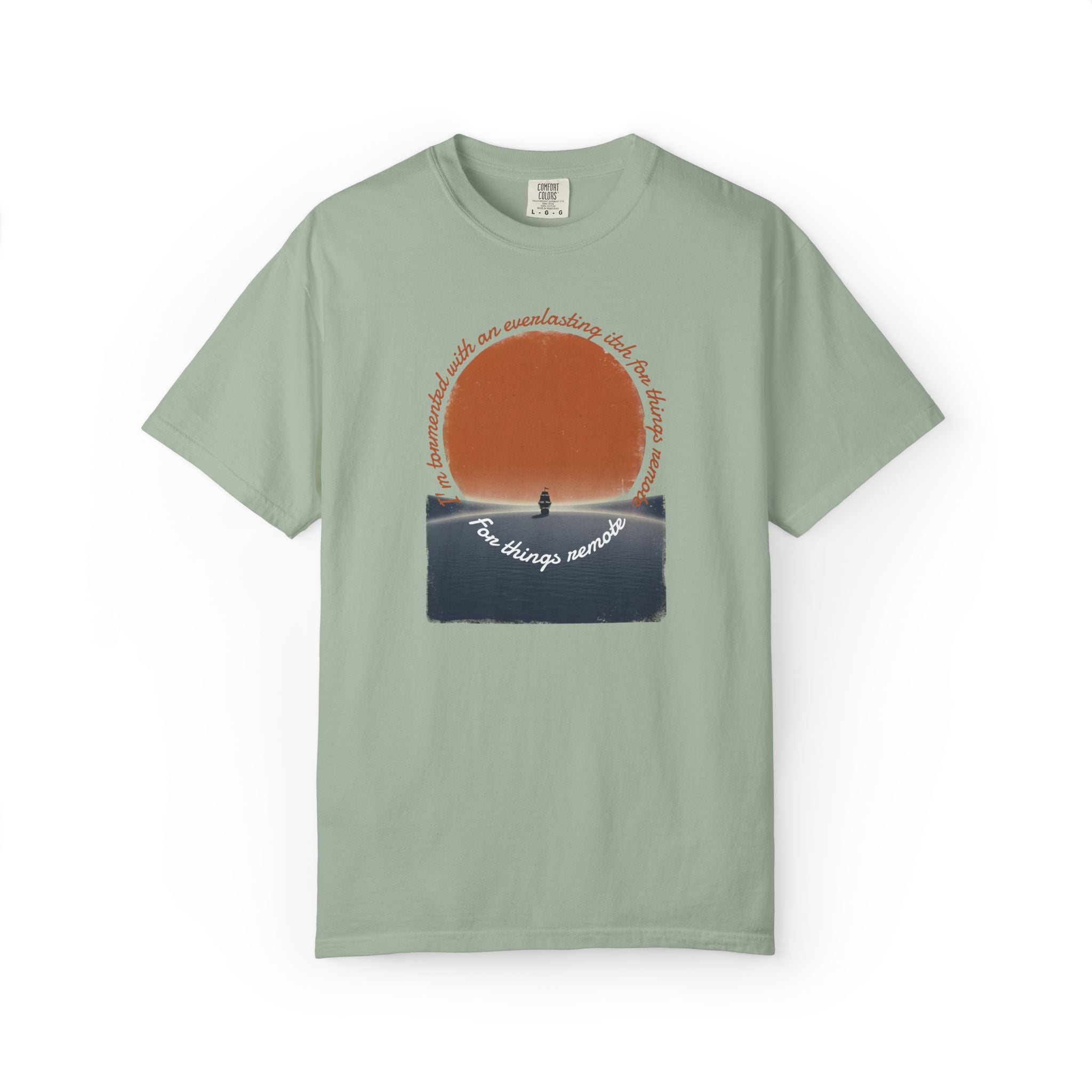 For things remote T-Shirt | Sunset Reflection Graphic Tee